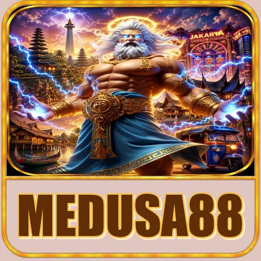 Pratinjau visual kanal unduhan medusa88 APK resmi 512×512